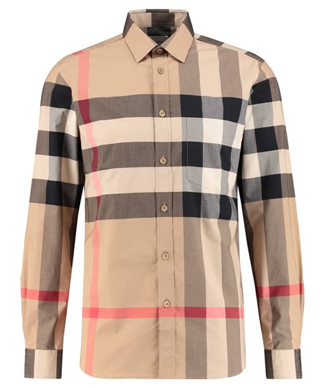 original burberry london herren langarm hemd|More.